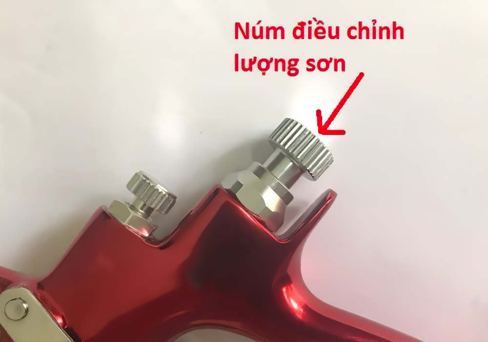 Núm chỉnh lưu lượng sơn