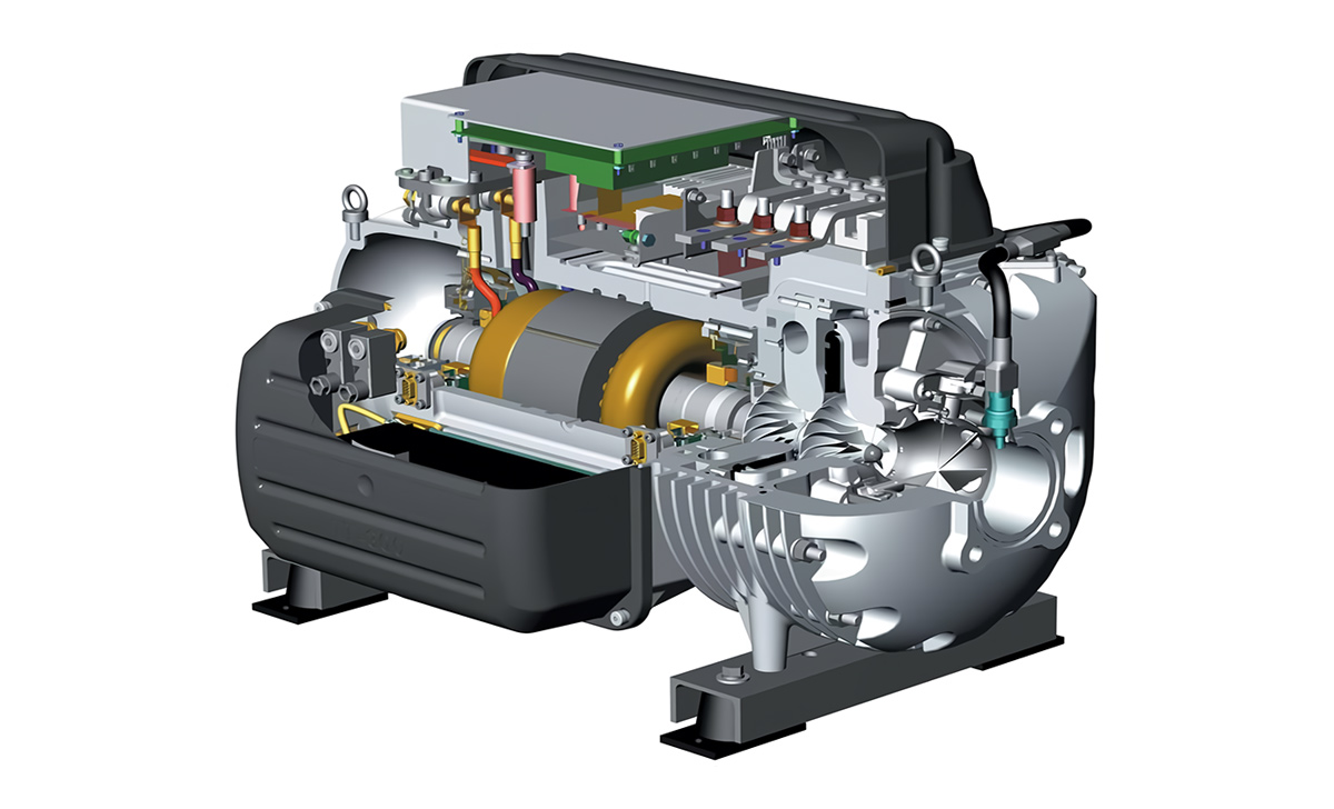 Một máy nén máy nén khí ly tâm sẽ bao gồm rất nhiều bộ phận cấu thành nên