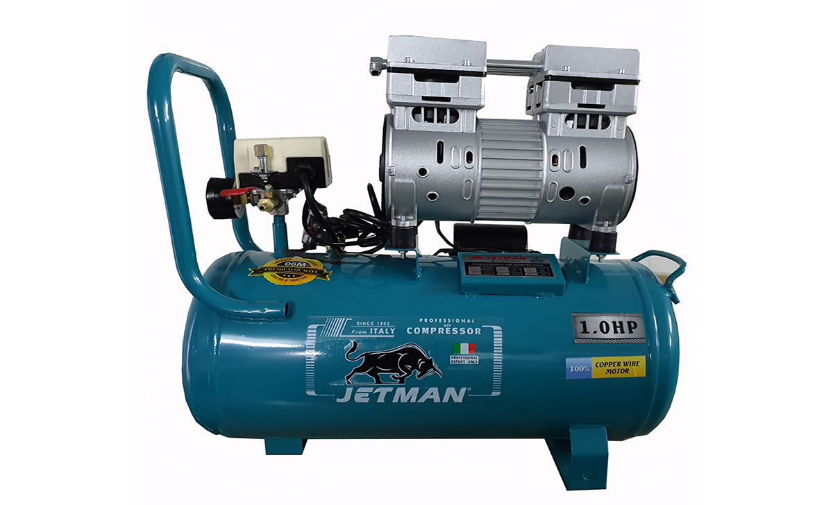 Một trong những ưu điểm nổi bật của máy nén khí Jetman là giá thành hợp lý, thấp hơn so với các thương hiệu khác