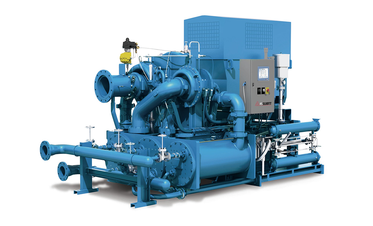 Máy nén khí ly tâm là một loại máy nén khí công nghiệp, sử dụng lực ly tâm để tăng áp suất của không khí